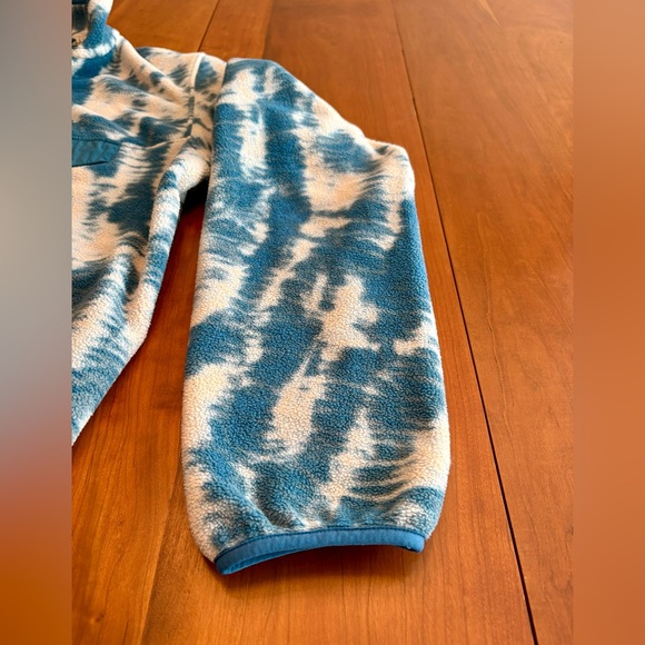 PATAGONIA LIGHTWEIGHT SYNCHILLA SNAP-T FLEECE PULLOVER WOMEN'S XL Wavy Blue - Picture 6 of 8